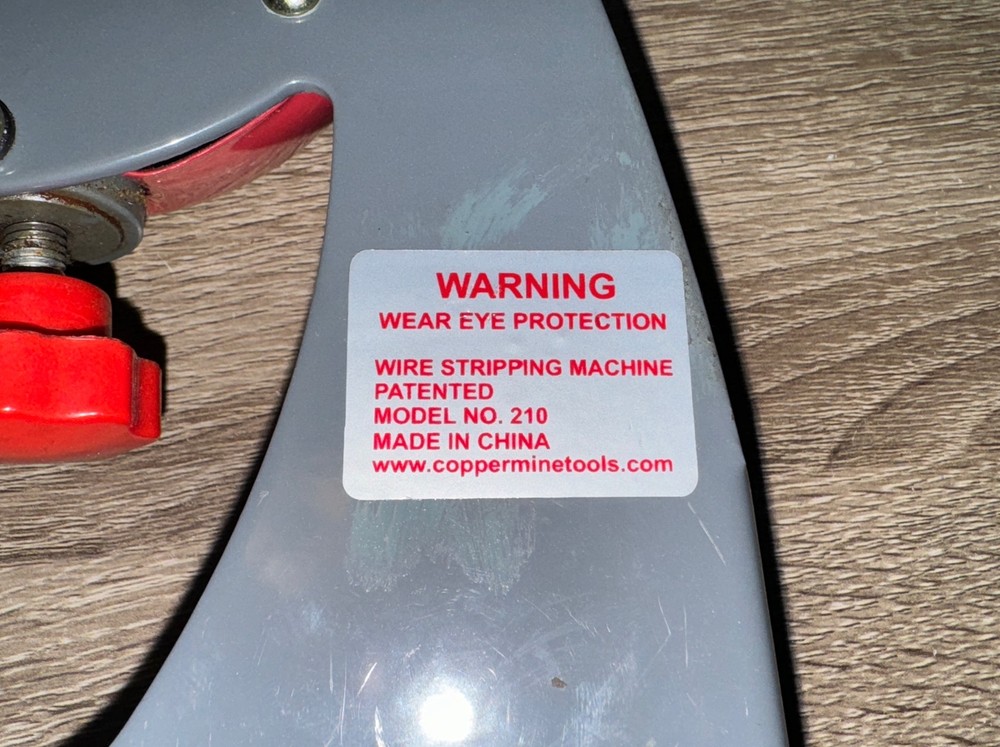 Manual Copper Wire Stripper Stripping Machine The Authentic Wire Stripper 210