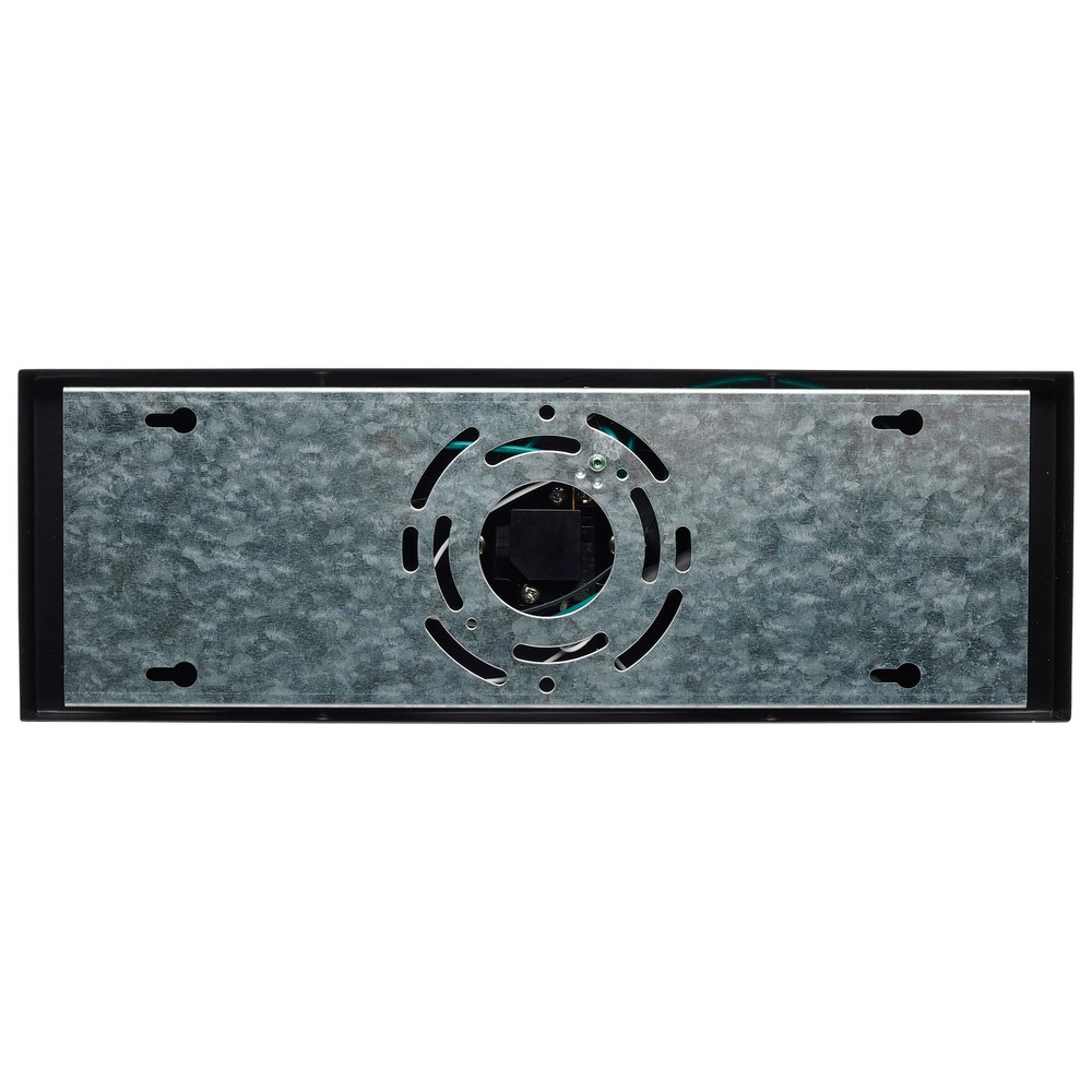 Triple Monopoint Adapter - Rectangular - Black Finish - 12-Pack