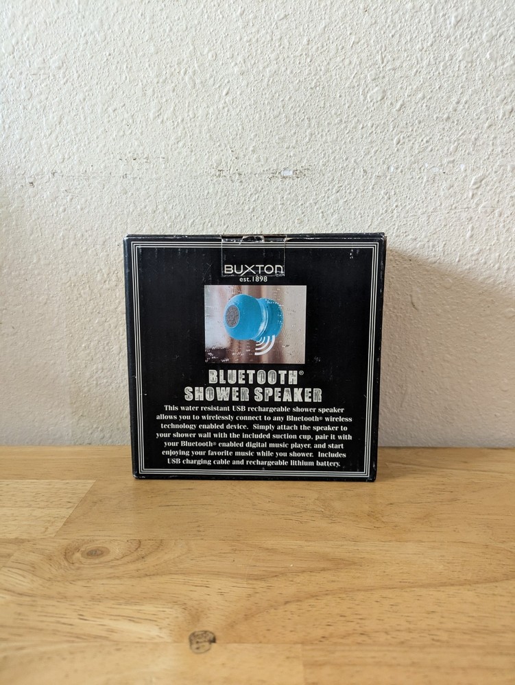 BUXTON Bluetooth Shower Speaker