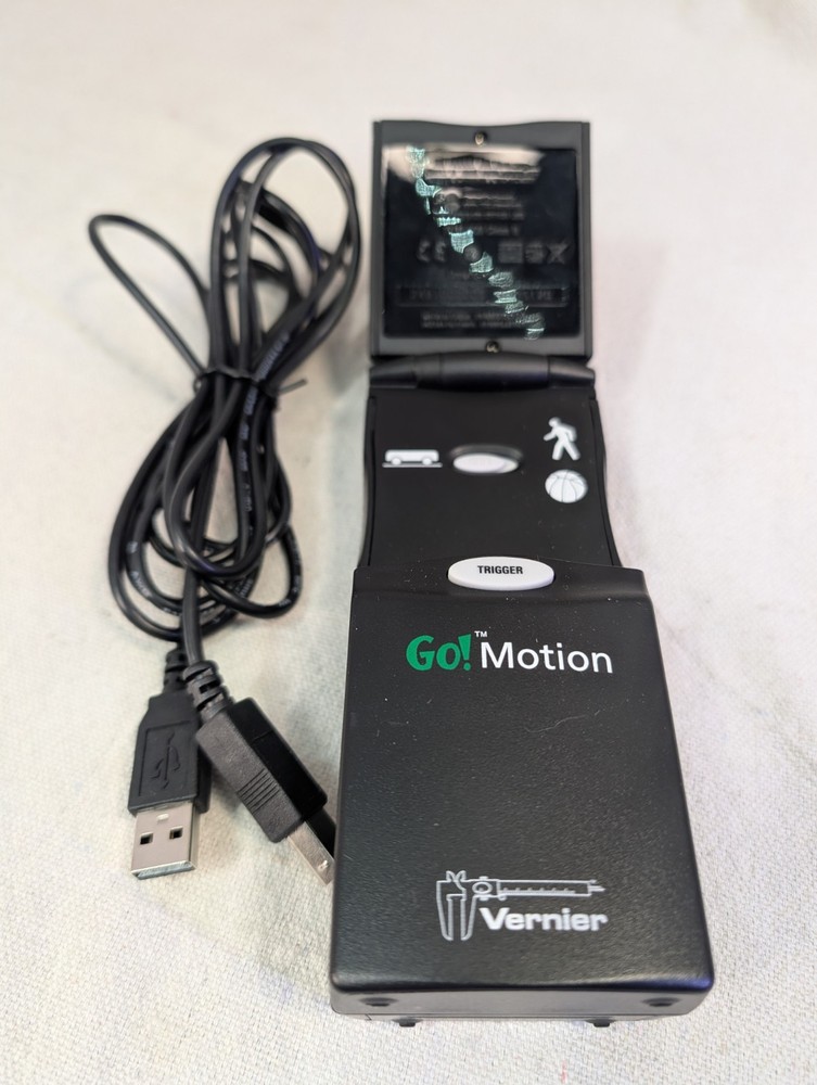 Vernier Go! Motion Sensor w/USB Cable Velocity/Acceleration Data Educational