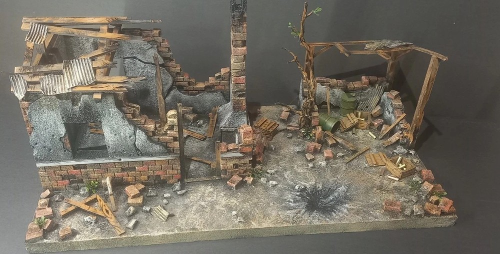 WW II diorama 1/18