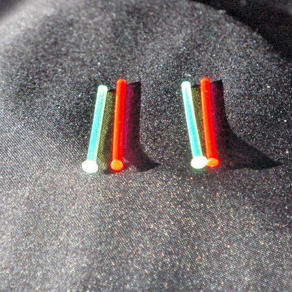 Fiber optic insert (4 color options)-Taurus Judge, Custom 1911 front sight Colt