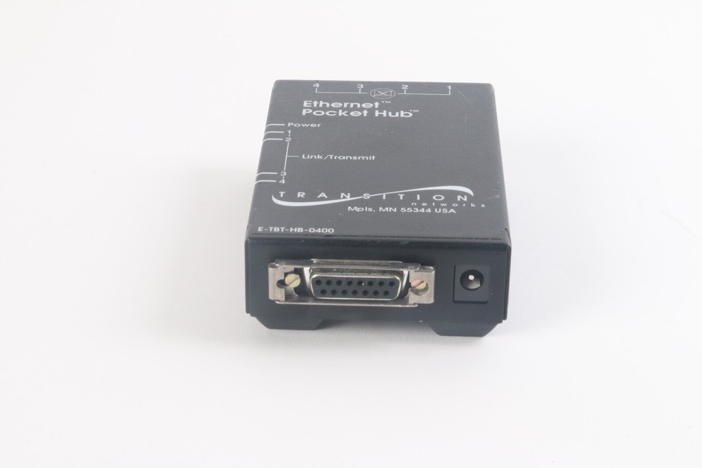 Transition Networks E-TBT-HB-0400 Ethernet Pocket Hub