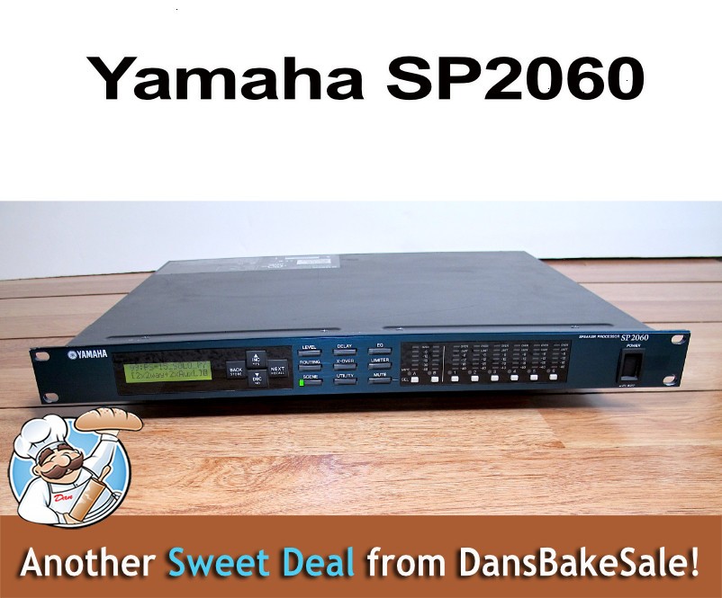 Yamaha SP2060 Digital Speaker Management Processor