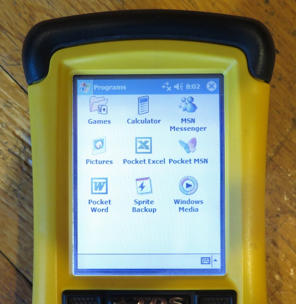 Trimble TDS Recon 200 Data Collector with AA PowerBoot Module Battery Case