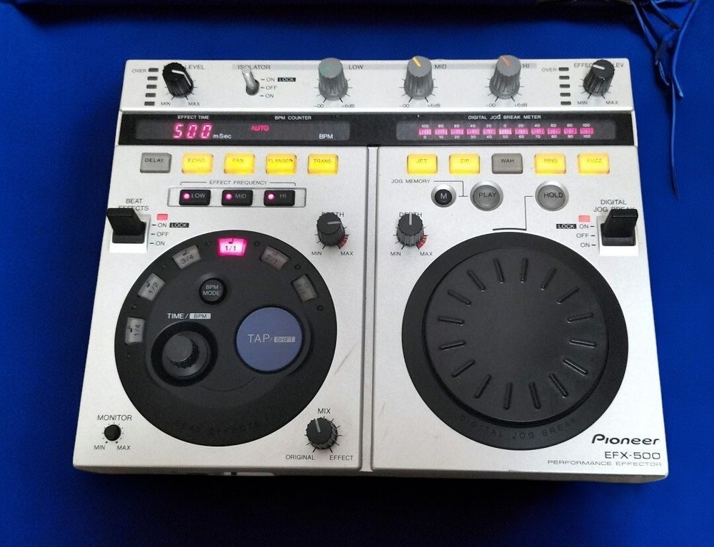 Pioneer EFX-500 DJ Effects Controller Effector Unit Tested Working