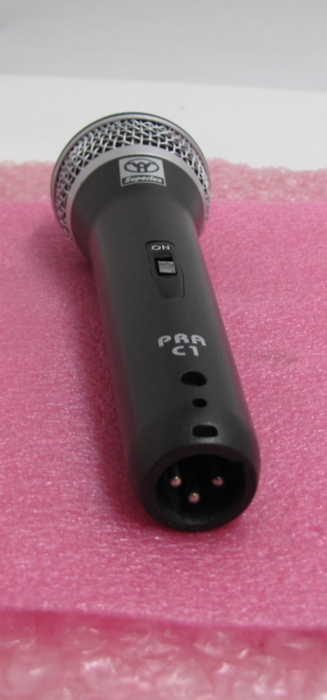 Superlux PRA-C1 Dynamic Microphone – Tested & Working No Cable