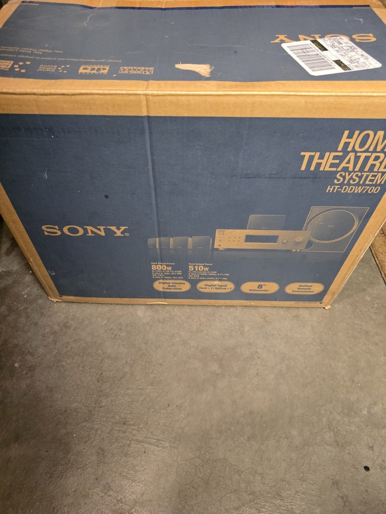 Sony Home Theater System HT-DDW700