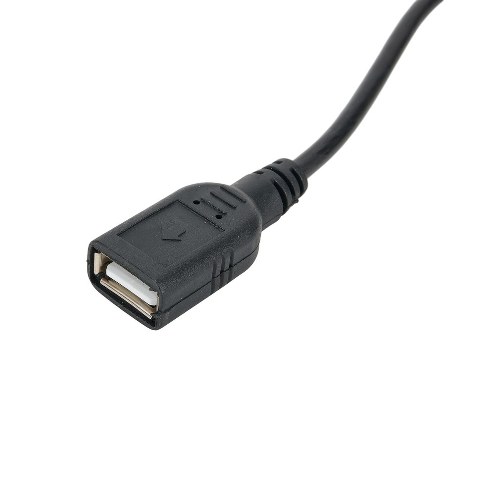 2pcs Car USB Cable Adapter 4Pin & 6Pin Accessories Connector For Android