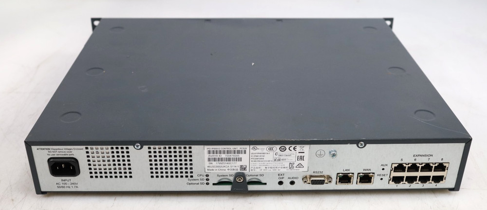 Avaya IP500 V2 Control Unit