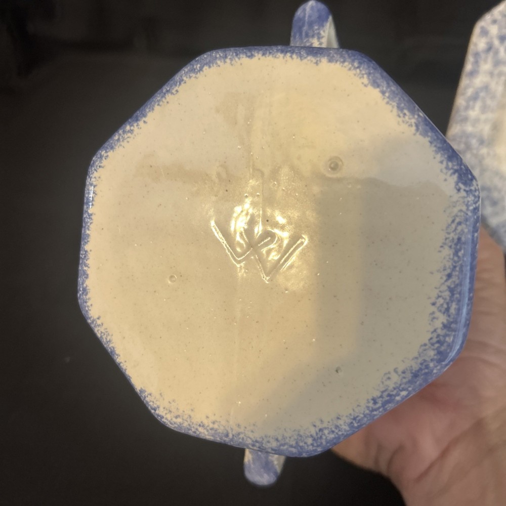 Antique Ironstone Spongeware