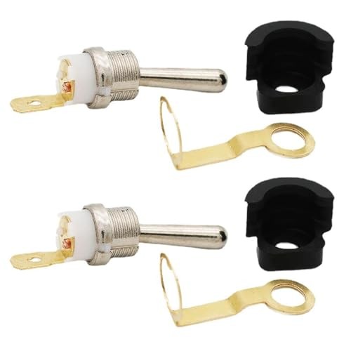 2 Set Kill Switch ON Off Stop Switches Replacement Ignition Flameout Toggle