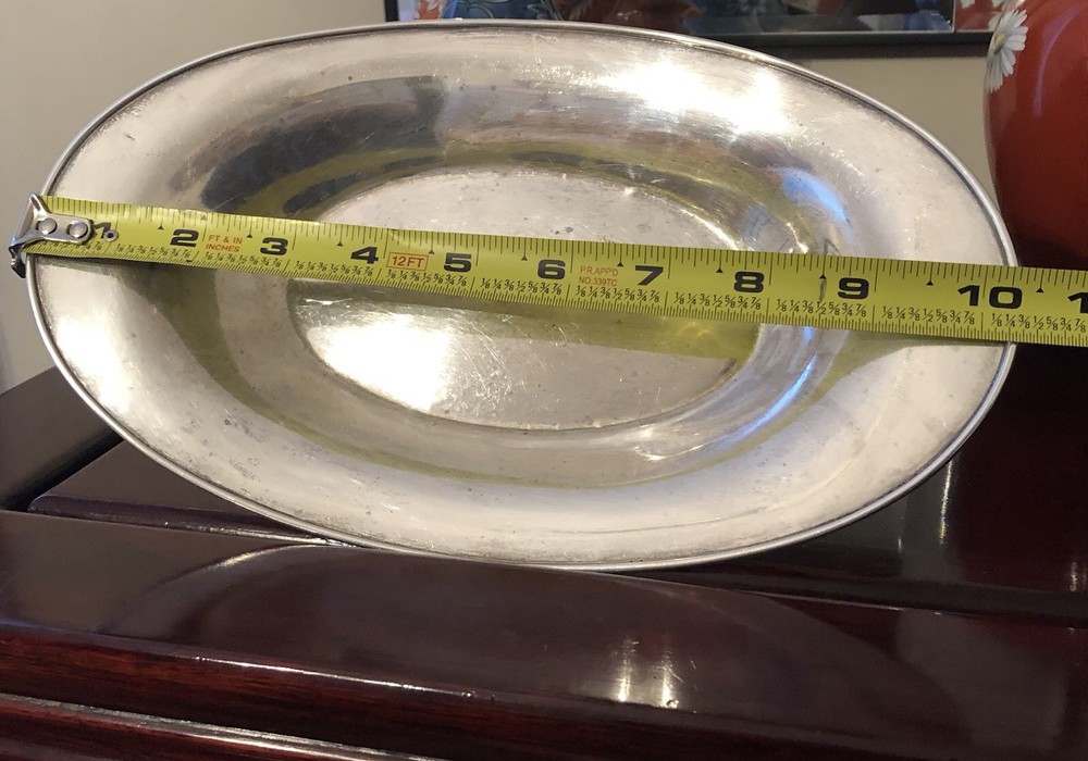ANTIQUE STERLING SILVER PLATTER /BOWL