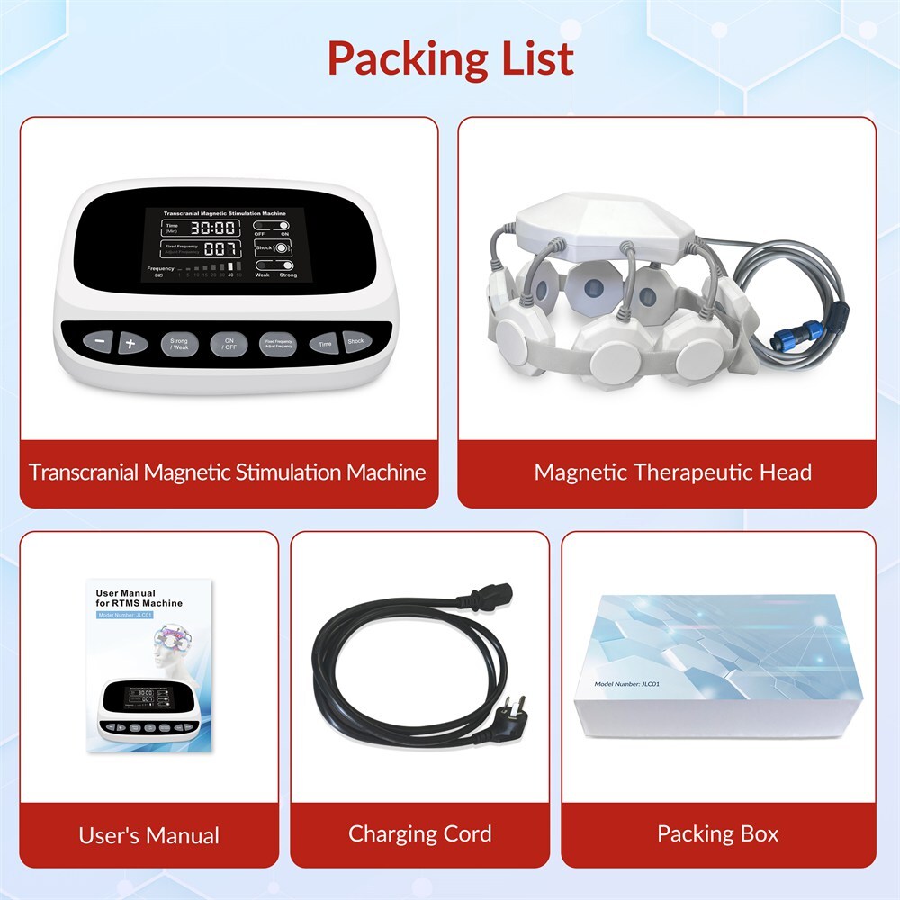 Transcranial Magnetic Stimulation Device Brain Therapy Machine for Depression