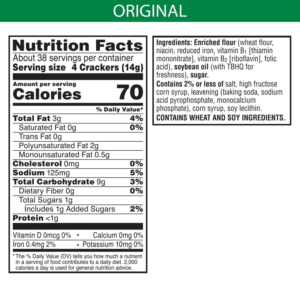 Original Biscuits, Lunch Snack, 9 Count