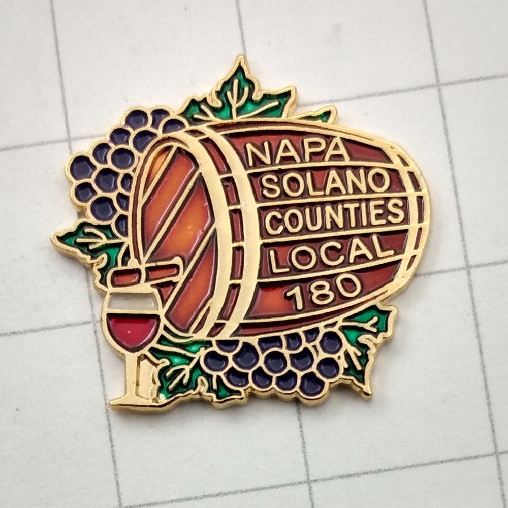 IBEW Lapel Pin Local 180 Napa, CA