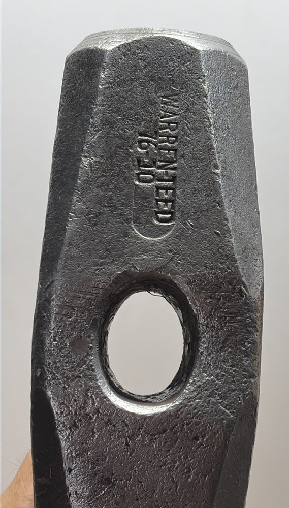 WARREN-TEED 76-10 Nevada Pattern ? 10 Lb. Sledge Hammer Head VINTAGE