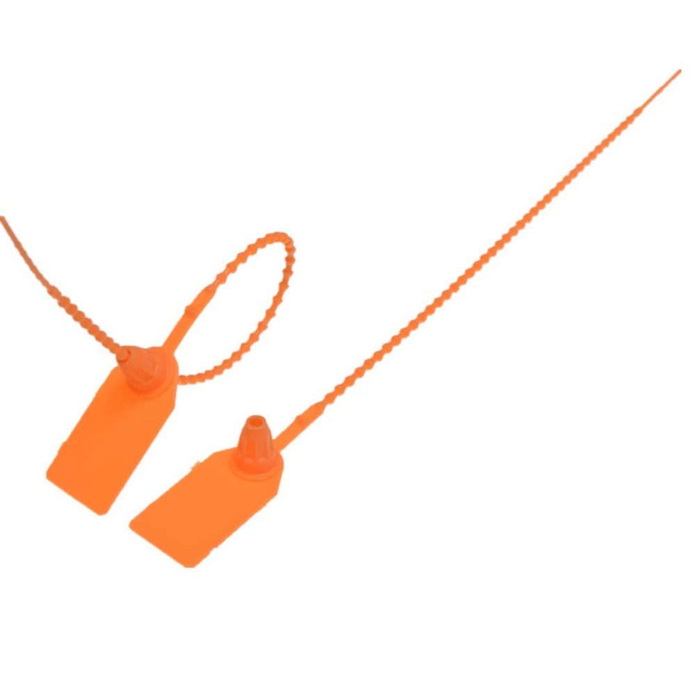 Tamper Proof Plastic Security Seals Self Locking Numbered 100 Pack