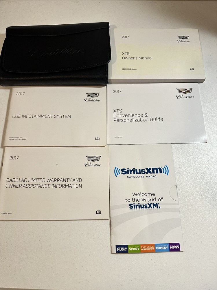 2017 Cadillac XTS Owner's Manual Set