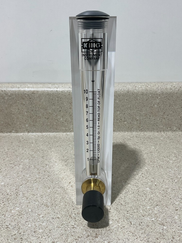 King Instrument Flowmeter 75302116C02 NEW