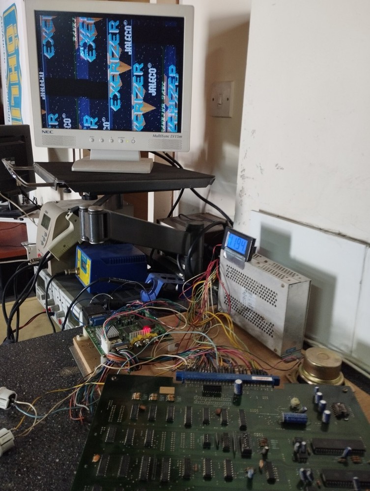 Exerizer arcade video game Jamma pcb original Jaleco