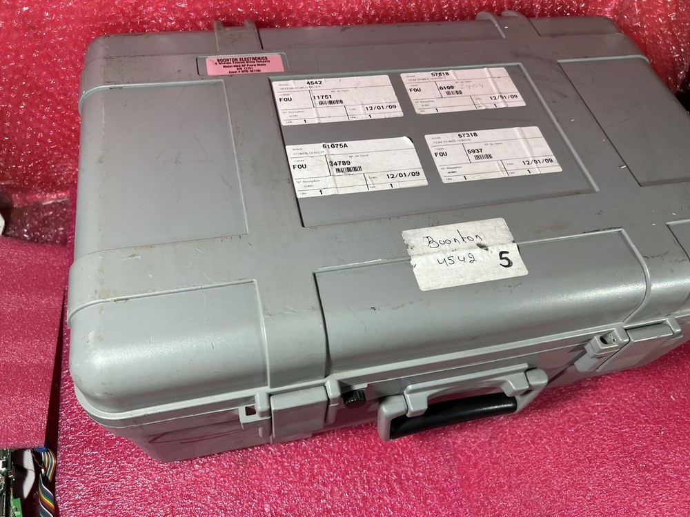 Boonton Electronics 4542 Power Meter Storage Box