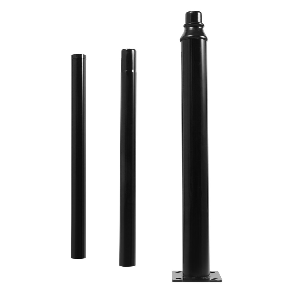 3M Outdoor Split Street Light Pole Size Pole Courtyard Lighting Post 114+76mm