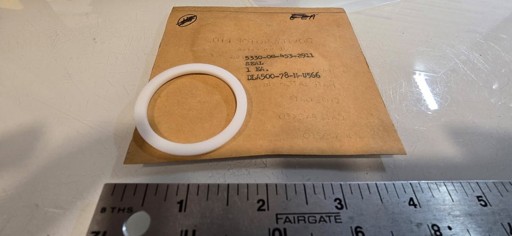 (2EA) SAFRAN LANDING SYSTEMS BACKING RING 708041375 5330-00-453-2911