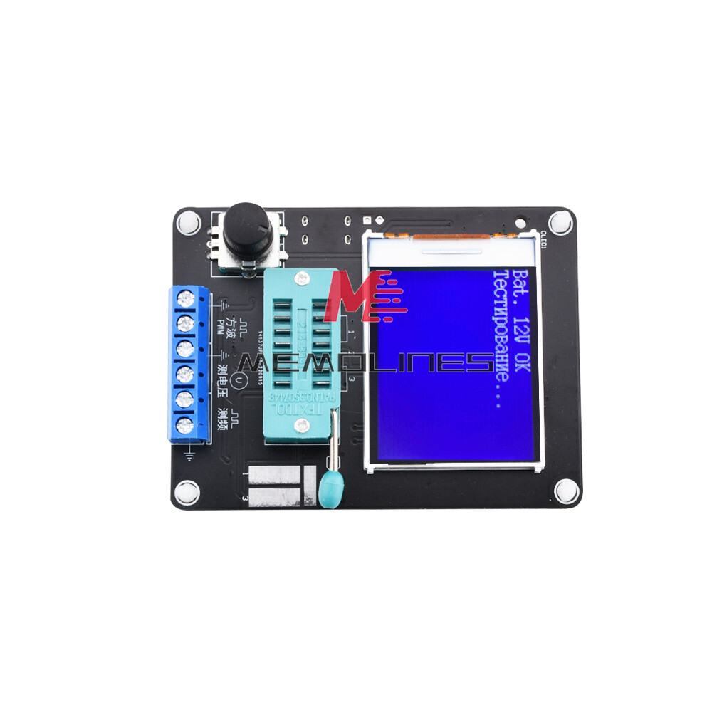 GM328A Transistor Tester Resistance Capacitance Inductance ESR Frequency Meter