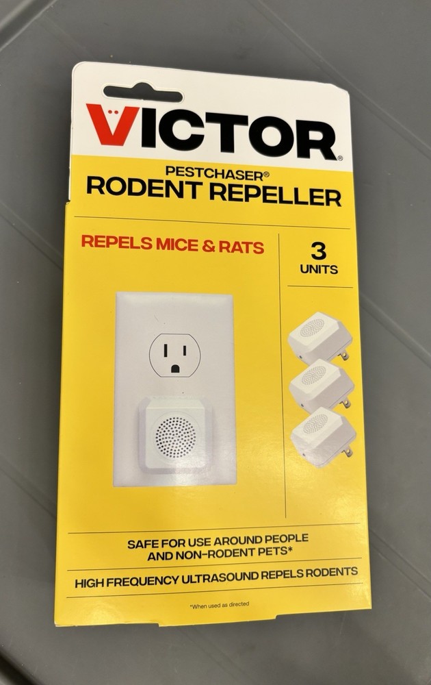 Victor Pestchaser Mini Rodent Repeller 3 Units Pack
