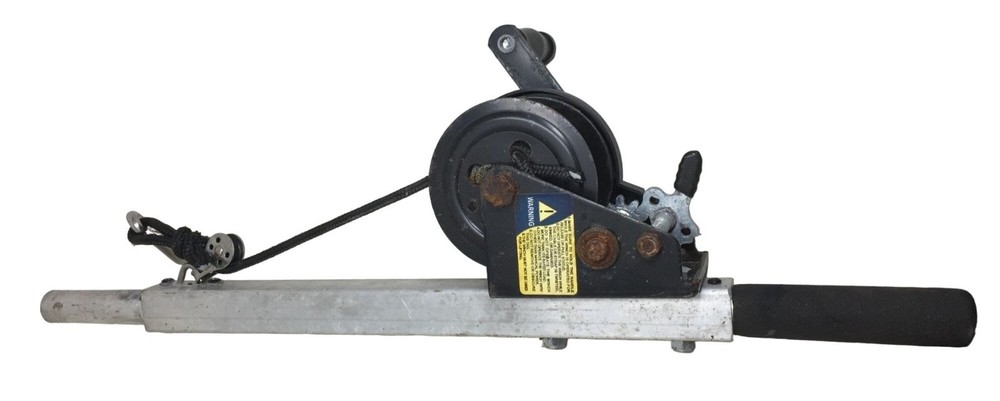 Black and Silver Jun Kaung All Purpose Ratchet Winch Puller