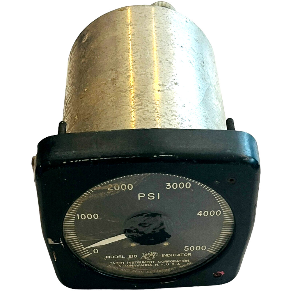 Taber PSI Indicator Model 216 - Aviation Part