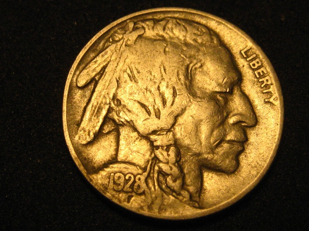 1928-P Buffalo Nickel XF