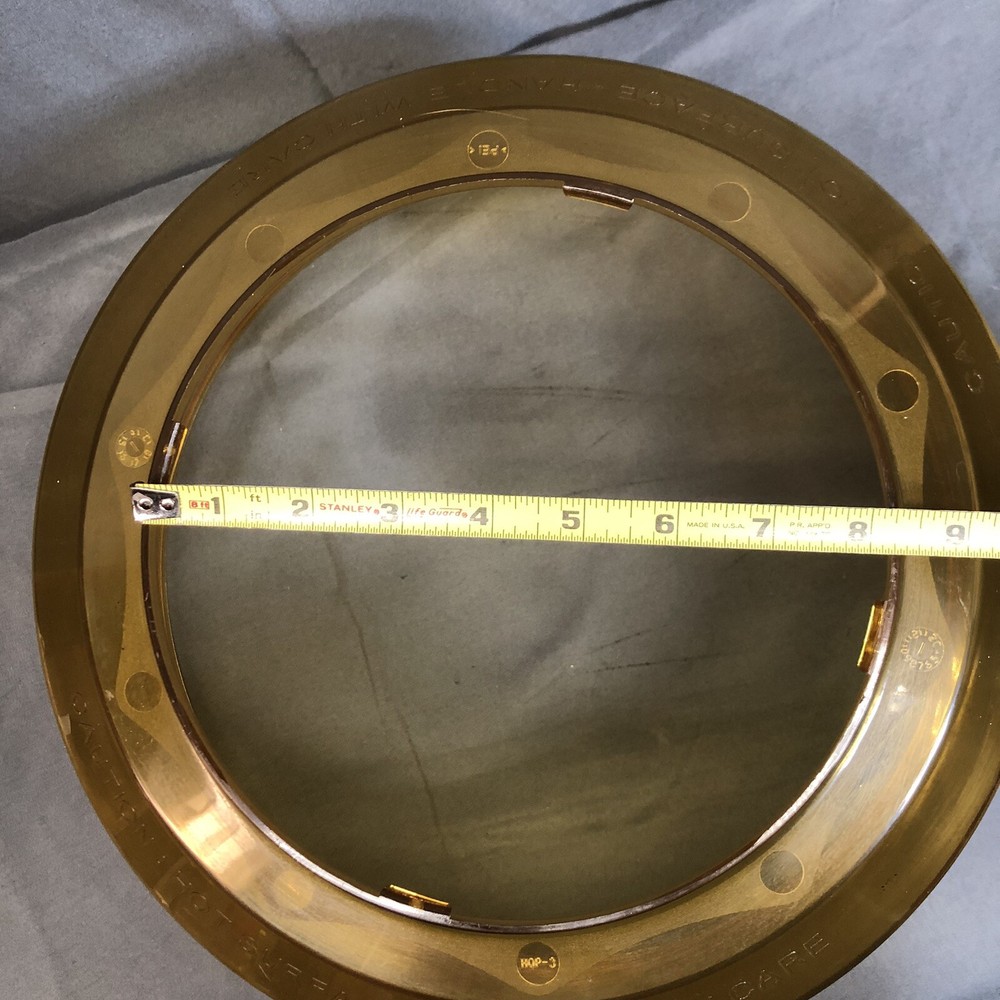 Nuwave Pro Plus Infrared Oven Replacement Amber Dome Metal Extender Ring 20652