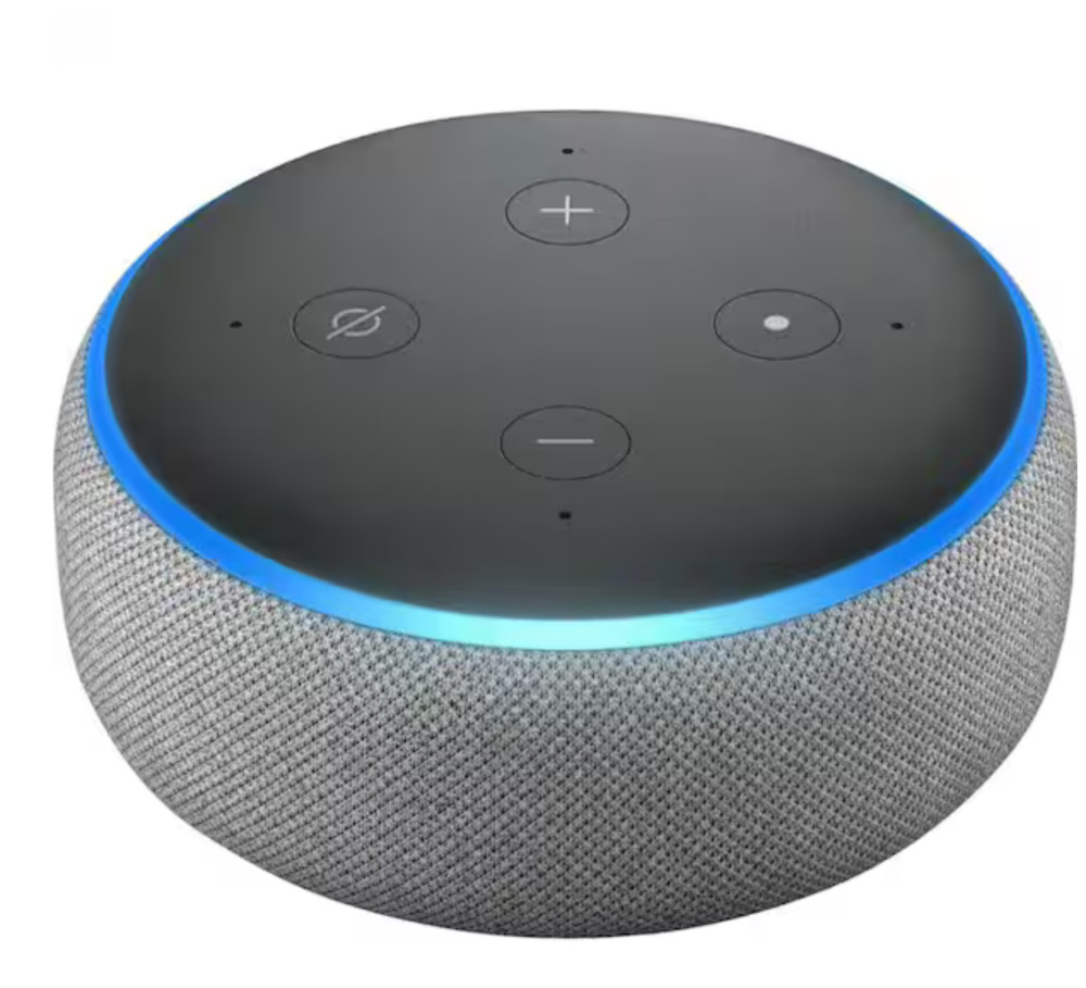 NEW Amazon Echo Dot 3rd Generation w/ Alexa Voice Media Device - Heather Gray