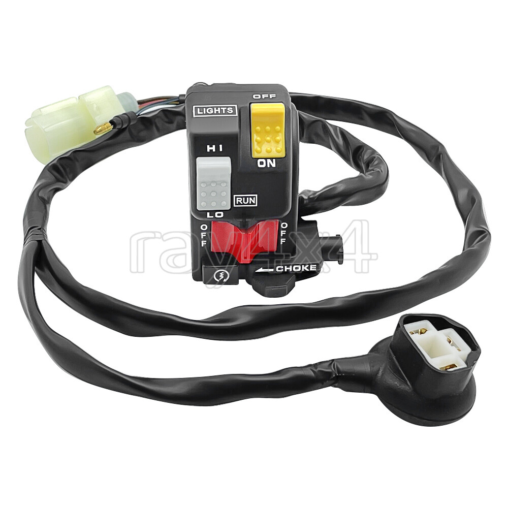 Handlebar Control Start Kill Stop Switch Headlight for Honda TRX350 1986-1987