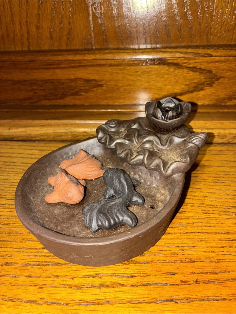 vintage ceramic incense holder