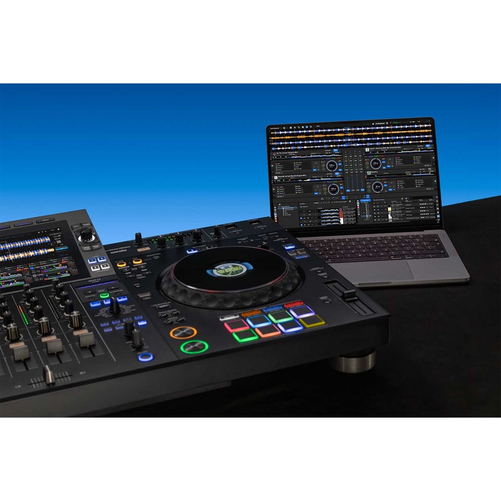 AlphaTheta XDJ-AZ Professional All-in-One DJ Controller System w Rolling Case