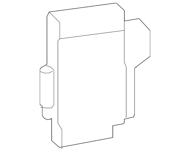 Genuine Blind Spot Detection System Warning Sensor Bracket 166-885-56-14