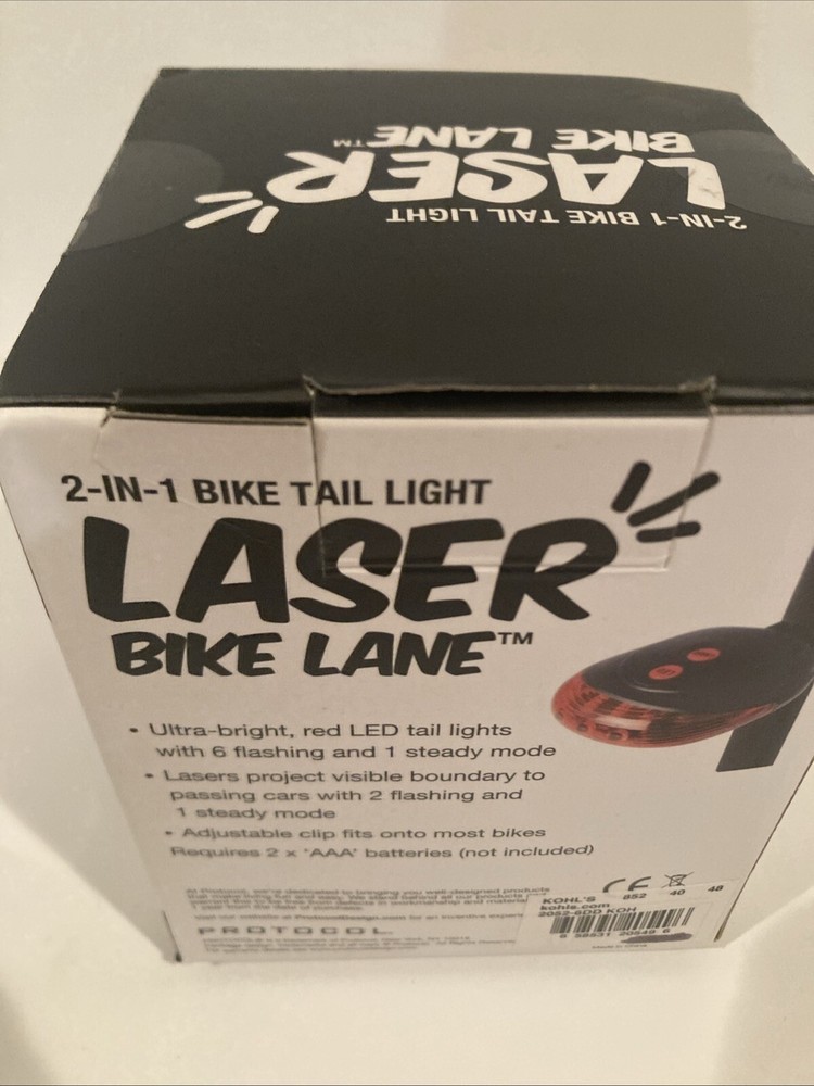 Protocol 2 In 1 Laser Bike Lane Tail Light