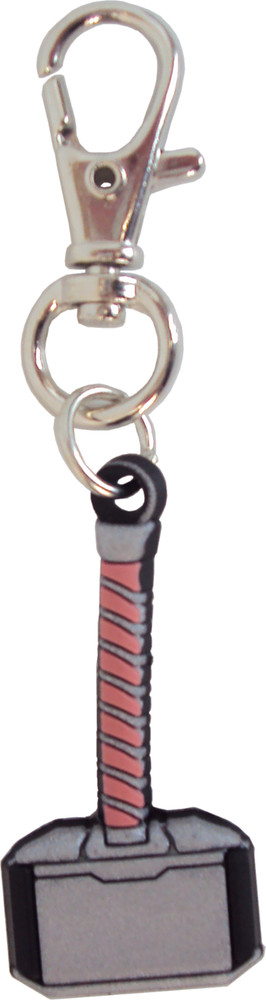 Zipper Pull - Thor's Hammer Marvel Superhero Comic Gift 1.5" Rubber #88519 New