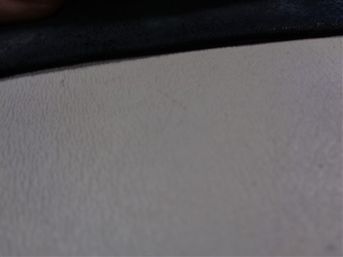 LEATHER HIDE BLACK TEXTURED 53 3/4" X 29"