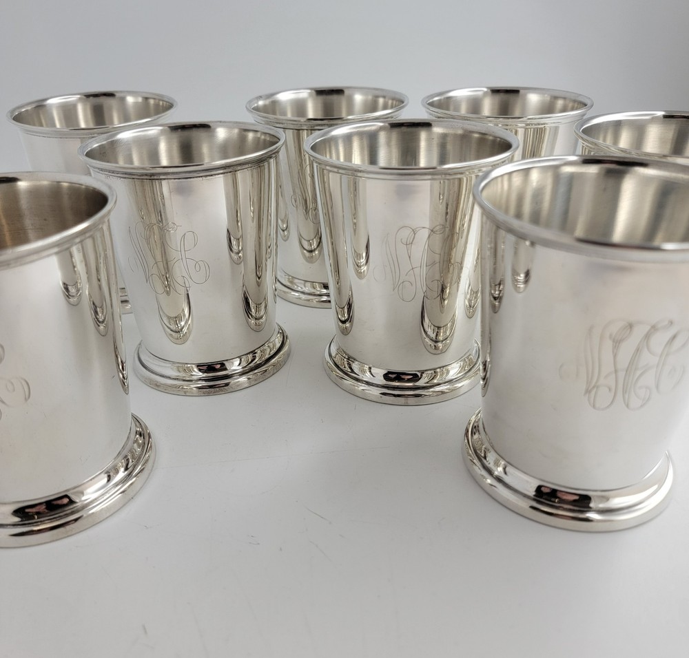Poole Sterling Silver Mint Julep Cups