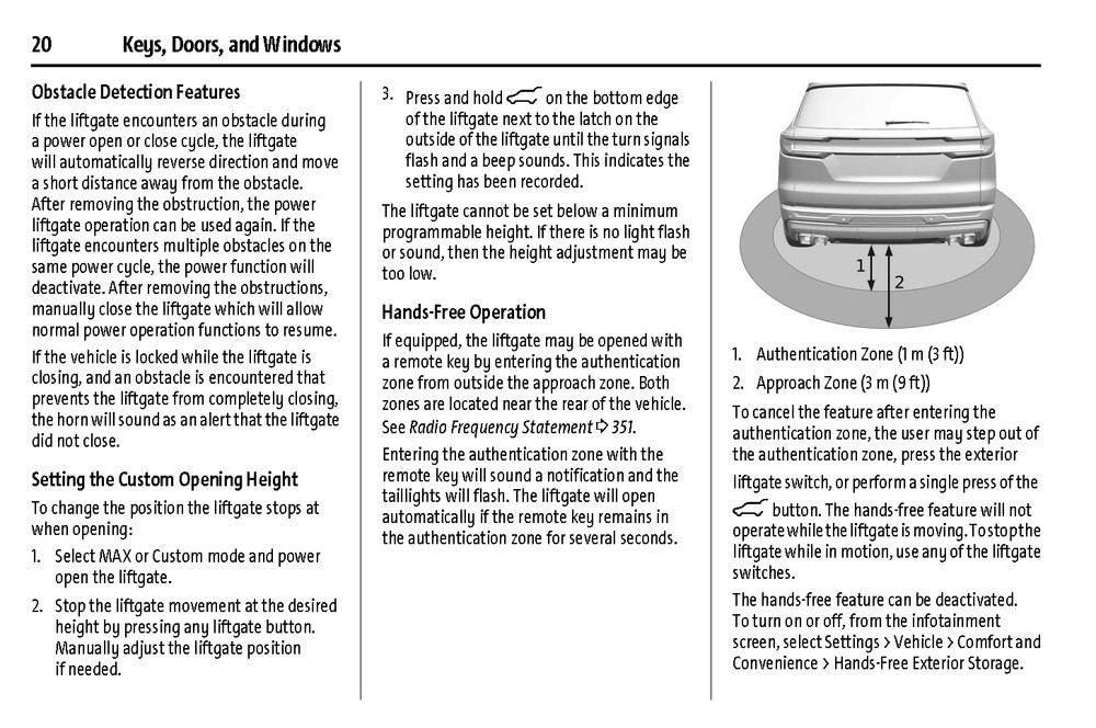 2025 GMC Acadia/Denali Owners Manual User Guide Reference Book