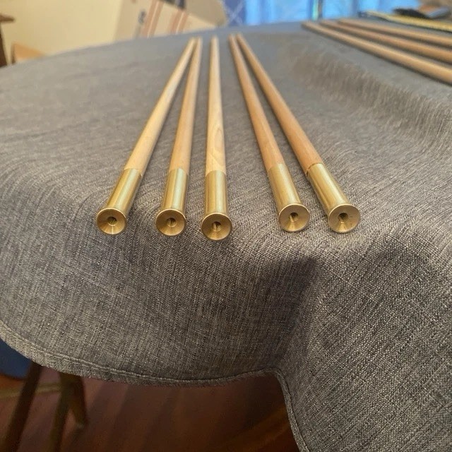Hickory Ramrods 42” L, 5/16”D, Oil Treated for Muzzleloaders.