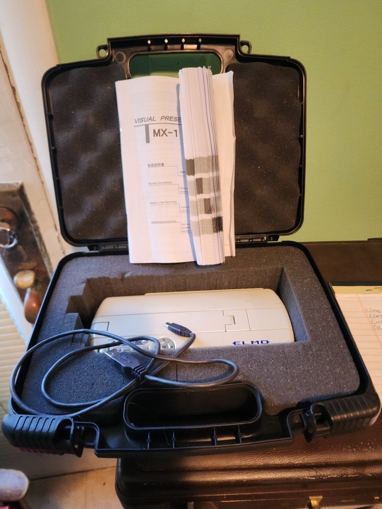 Elmo MX-1 Visual Presenter with Carrying Case and Accessories