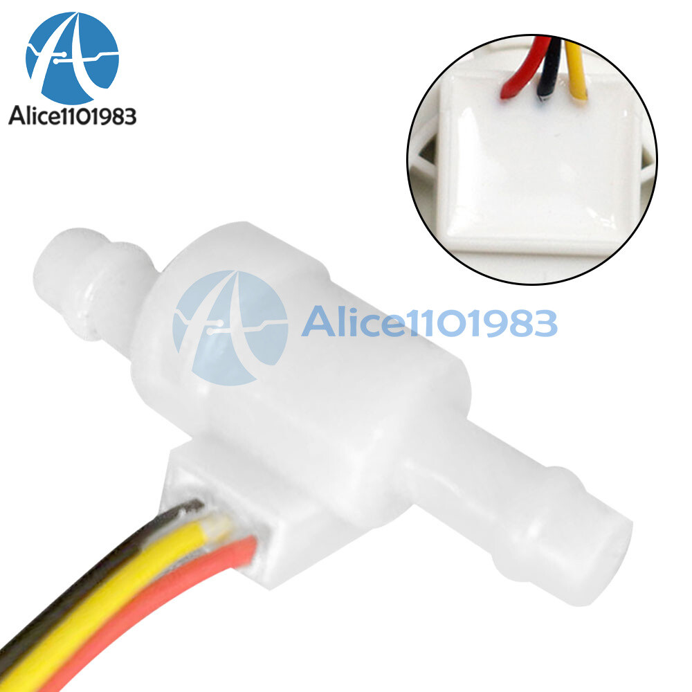 DC3/5/24V Water Flow Sensor Pulse Signal Output Mini Coffee Machine Level Sensor