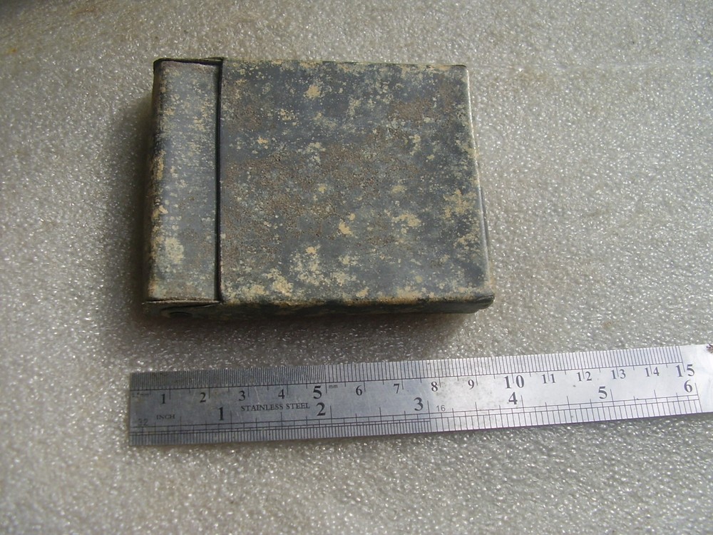 WW2 German Cigarette BoxTrench Art