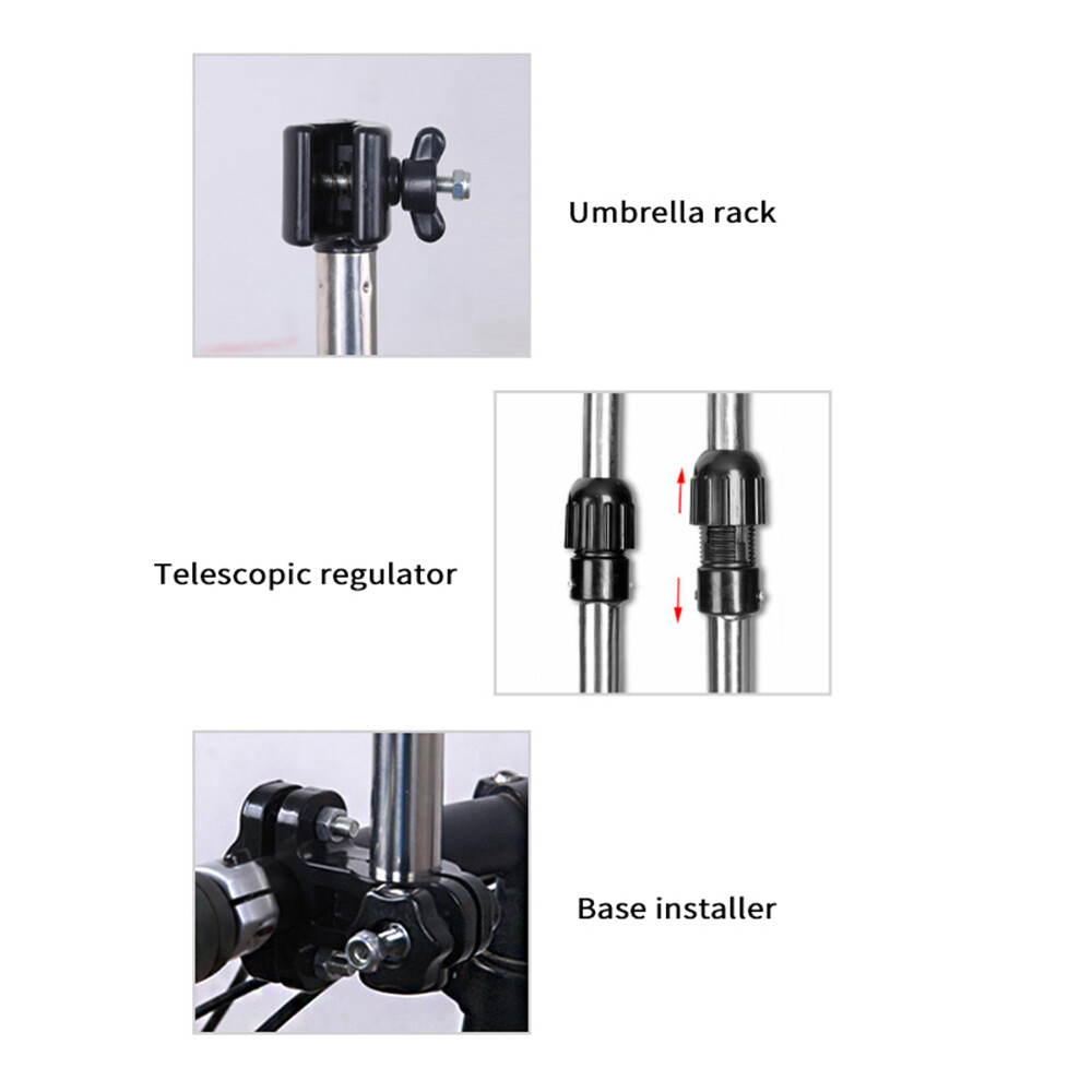 Holder Adjustable Clamp for for Baby Stroller Electric E2C8