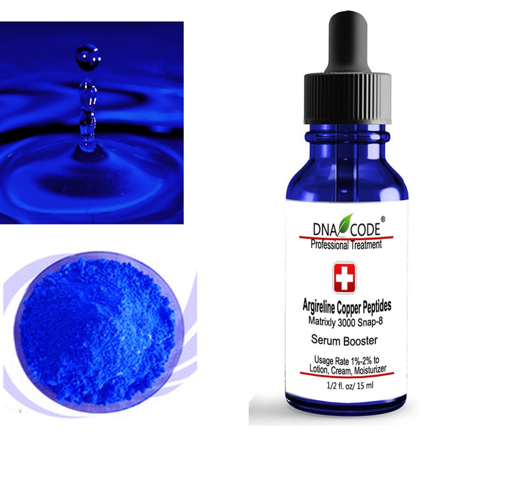 DIY 100% Argireline  Copper Peptide Solution Booster + Matrixyl 3000, SNAP-8,